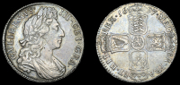 William III (1694-1702), Halfcrown, 1697, first bust, edge nono (ESC 1021 [541]; S 3487). Very fine 	£150-200