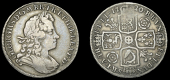 George I (1714-1727), Halfcrown, 1720/17, roses and plumes, edge sexto (ESC 1555 [590]; S 3642). Good fine	£200-260