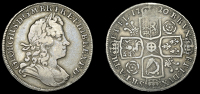 George I (1714-1727), Halfcrown, 1720/17, roses and plumes, edge sexto (ESC 1555 [590]; S 3642). Good fine	£200-260