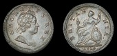 George I (1714-1727), Halfpenny, 1718 (BMC 774; S 3659). About extremely fine, a little original colour 	£300-400