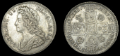 George II (1727-1760), Halfcrown, 1731, roses and plumes, edge qvinto (ESC 1674 [595]; S 3692). Good very fine,...