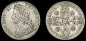 George II (1727-1760), Halfcrown, 1739, roses, edge dvodecimo (ESC 1679 [600]; S 3693). Nearly very fine	£120-150