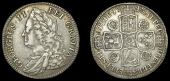 George II (1727-1760), Halfcrown, 1743, roses, edge decimo septimo (ESC 1684 [603A]; S 3694). About very fine	£120-150