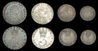 George III (1760-1820), Pre-1816 issues, Maundy set, 1800 (ESC 2239 [2421]; S 3764) [4]. Threepence very fine,...