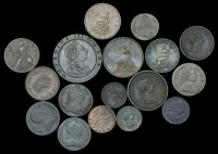 George III (1760-1820), Pre-1816 issues, Twopence, 1797; Pennies (2), 1806, 1807; Halfpence (8), 1771 (2), 1772...