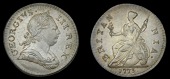 George III (1760-1820), Pre-1816 issues, Halfpenny, 1773 (BMC 904; S 3774). Virtually as struck, attractive...