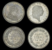 George III (1760-1820), Bank of England, Eighteen Pence (2), 1811, 1815 (ESC 2112, 2122 [969, 978]; S 3771-2) [2]...