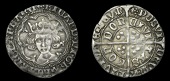 Richard III (1483-1485), Groat, London, mm. halved sun and rose no. 2, pellet below bust, 3.00g/7h (N 1680; S 2158)....