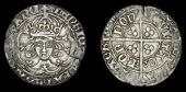 Henry VII (1485-1509), Facing Bust issue, Groat, class II, mm. cinquefoil, trefoil stops, 3.01g/8h (cf. SCBI...