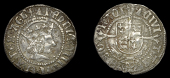Henry VIII (1509-1547), First coinage, Halfgroat, York, Abp Wolsey, mm. escallop, keys and cardinal’s hat below...
