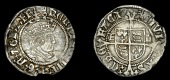 Henry VIII (1509-1547), Second coinage, Halfgroat, York, Abp Lee, mm. key, el by shield, 1.21g/5h (Whitton iii; N...