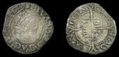 Edward VI (1547-1553), First Period, Halfgroat, Canterbury, no mm., reads edward and civitas cantor, 1.10g/1h (N...
