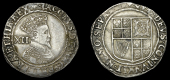 James I (1603-1625), Second coinage, Shilling, mm. lis, third bust, 6.03g/6h (N 2099; S 2654). Very fine	£150-200