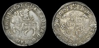 Charles I (1625-1649), Tower mint, Halfcrown, Gp I, type 1a2, mm. lis, first horseman, housings decorated, no...