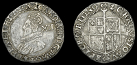 Charles I (1625-1649), Shilling, Gp B, mm. cross Calvary (over lis on rev.), bust 1, colon stops, rev. no stops,...