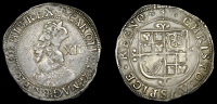 Charles I (1625-1649), Tower mint (under Parliament), Shilling, Gp H, mm. sceptre, bust 1, pellet stops both sides,...