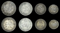 Charles II (1660-1685), 1670 (ESC 593 [2366]; S 3392) [4]. Mostly very fine   	£200-260