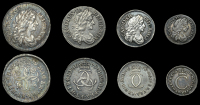 Charles II (1660-1685), 1679 (ESC 602 [2375]; S 3392) [4]. Good very fine, toned 	£200-300