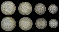 William and Mary (1688-1694), 1693 (ESC 875 [2387]; S 3446) [4]. Fine to very fine 	£200-260