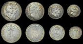 William and Mary (1688-1694), 1694 (ESC 876 [2388]; S 3446) [4]. Good very fine, lightly toned, rare	£300-400