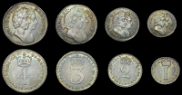 William and Mary (1688-1694), 1694 (ESC 876 [2388]; S 3446) [4]. Good very fine, lightly toned, rare	£300-400