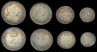 William III (1694-1702), 1698 (ESC 1305 [2389]; S 3553) [4]. Good very fine, toned 	£200-260