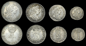 William III (1694-1702), 1701 (ESC 1308 [2392]; S 3553) [4]. Very fine or better	£150-200