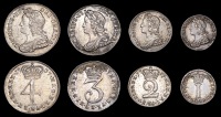George II (1727-1760), 1737 (ESC 1769 [2406]; S 3716) [4]. Good very fine, toned	£150-200