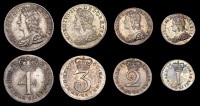 George II (1727-1760), 1760 (ESC 1774 [2411]; S 3716) [4]. Good very fine, attractive matching tone	£200-300
