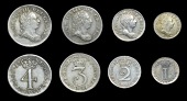 George III (1760-1820), 1763 (ESC 2230 [2412]; S 3762) [4]. Good very fine 	£120-150