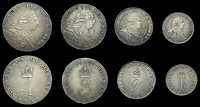 George III (1760-1820), 1792 (ESC 2237 [2419]; S 3763) [4]. Very fine and toned	£150-200