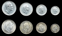 William IV (1830-1837), 1836, 1837 (ESC 2554-5 [2443-4]; S 3840) [8]. Very fine or better, but second set...