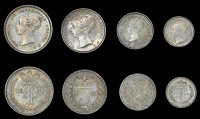 Victoria (1837-1901), 1842 (ESC 3485 [2452]; S 3916) [4]. Extremely fine, toned 	£200-300