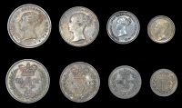Victoria (1837-1901), 1843 (ESC 3486 [2453]; S 3916) [4]. Good very fine, toned 	£150-200
