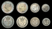 Victoria (1837-1901), 1844 (ESC 3487 [2454]; S 3916) [4]. Good extremely fine, toned 	£150-200