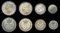 Victoria (1837-1901), 1844 (ESC 3487 [2454]; S 3916) [4]. Good extremely fine, toned 	£150-200