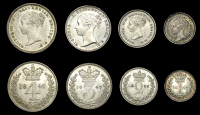 Victoria (1837-1901), 1847 (ESC 3490 [2457]; S 3916) [4]. Good very fine 	£150-200