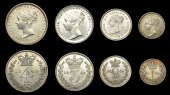 Victoria (1837-1901), 1849 (ESC 3492 [2459]; S 3916) [4]. Extremely fine but lightly cleaned 	£200-300