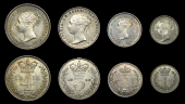 Victoria (1837-1901), 1852 (ESC 3495 [2462]; S 3913) [4]. Better than very fine, toned, rare	£150-200