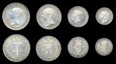 Victoria (1837-1901), 1857 (ESC 3501 [2468]; S 3916) [4]. About extremely fine but lightly cleaned in the past, now...