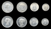 Victoria (1837-1901), 1862, 1865 (ESC 3509, 3513 [2473, 2476]; S 3916) [8]. Extremely fine or better 	£200-300