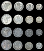 Victoria (1837-1901), 1872, 1873, 1874, 1875 (ESC 3525-8 [2485-8]; S 3916) [16]. Very fine or better; all except...