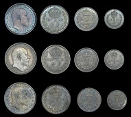 Edward VII (1901-1910), 1903, 1904, 1905, 1906, 1909, 1910 (ESC 3609-12, 3615-16 [2519-22, 2525-6]; ESC 3985) [24]....