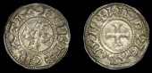 France: Carolingians, Odo, Denier, Limoges, gratia d-i re, odo in centre with crosses above and below, rev....