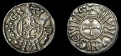 France: Carolingians, Charles the Simple (897-922), Denier, Le Mans, rev. cinomanis civitas, 1.64g/10h (MEC 993)....