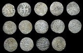 France: Royal, Louis IX, Deniers tournois (14), cross, revs. castle tournois (Dup. 193) [14]. Varied state 	£80-100