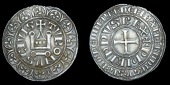 France: Royal, Philip IV, Gros tournois a l’O rond, with ornamented l, 4.09g/3h (Dup. 213B). Good very fine 	£100-120