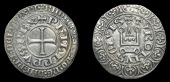 France: Royal, Philip V, Gros tournois, mm. quatrefoil on rev. only, 3.94g/2h (Dup. 238). Minor peripheral...