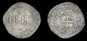 France: Royal, John II (1350-64), Blanc aux quadrilobes, second issue, 3.00g/9h (Dup. 299A). Peripheral weakness,...