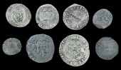 France: Royal, Charles VII (1422-61), Petit blanc aux trois lis, first issue, Loches (Dup. 465); Florette, first...